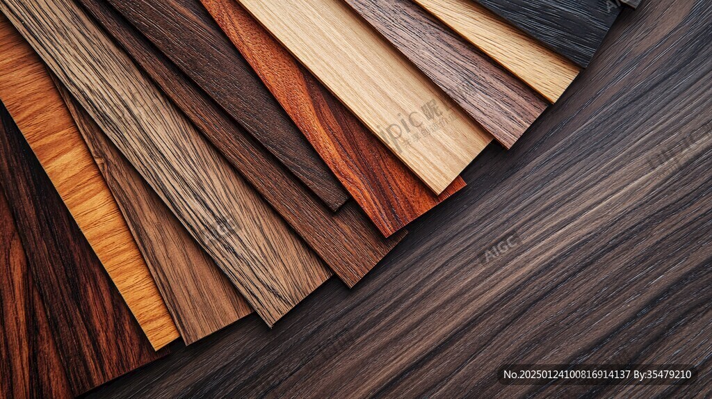 多种颜色木板木材