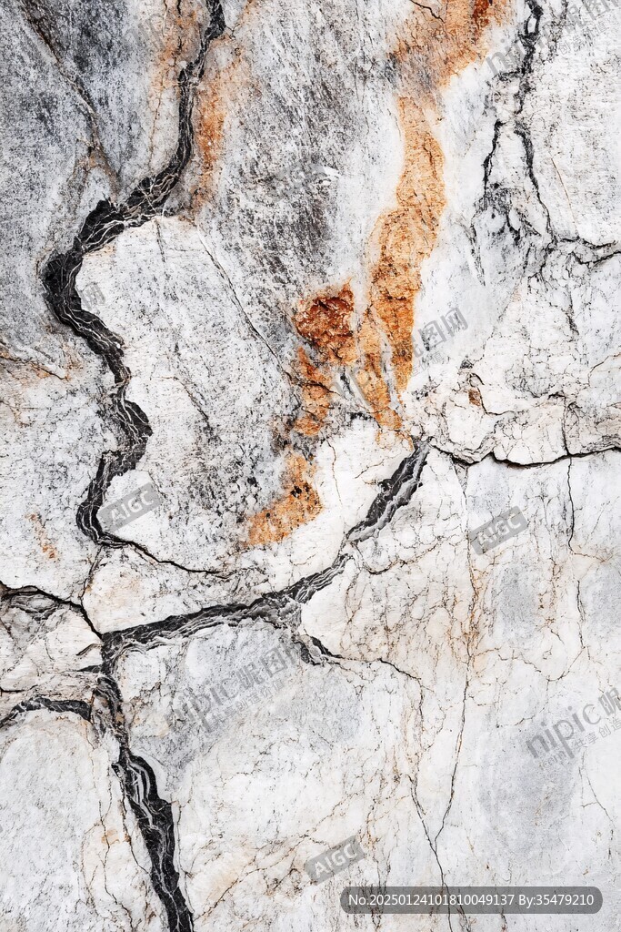 炫酷粗犷矿石裂痕