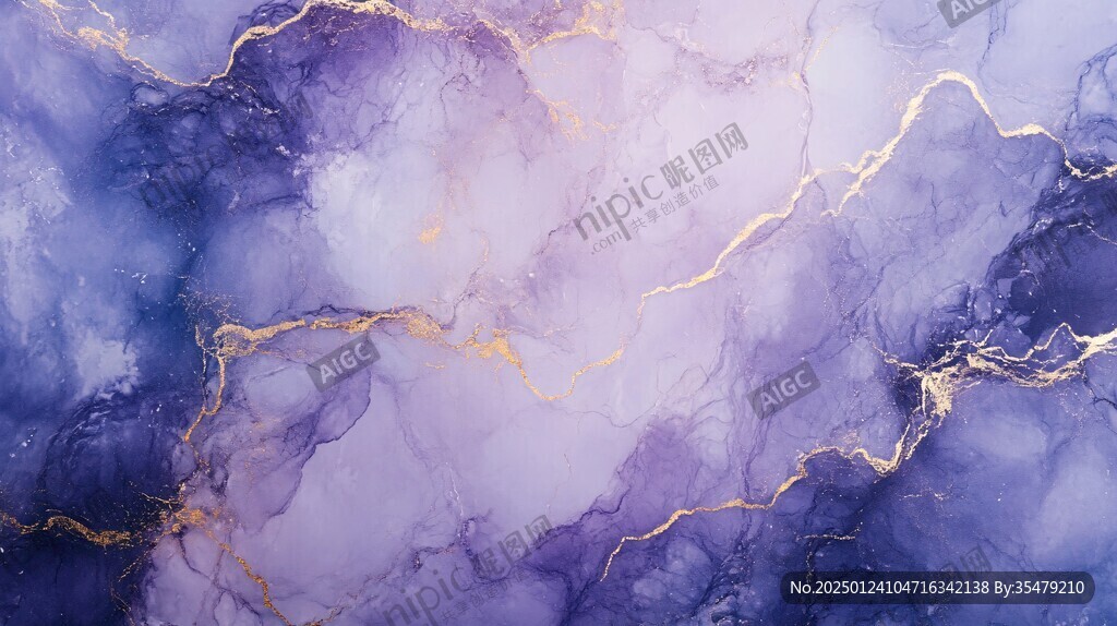 黄蓝相间大理石纹理