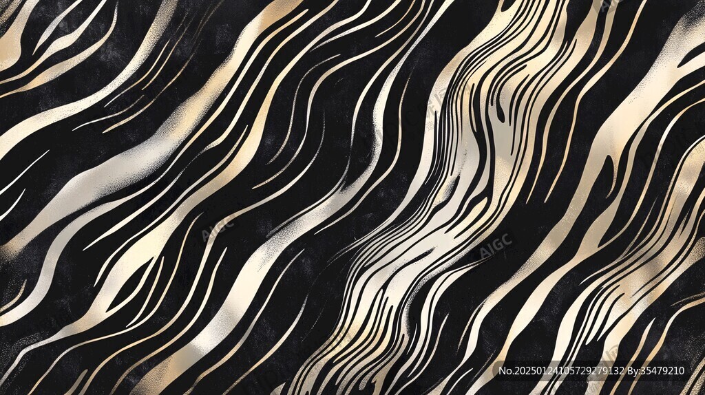 金色抽象流体纹理背景