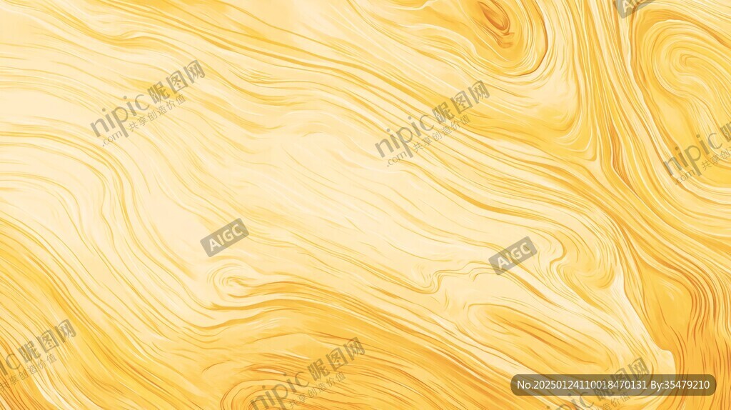 金色抽象流体纹理背景