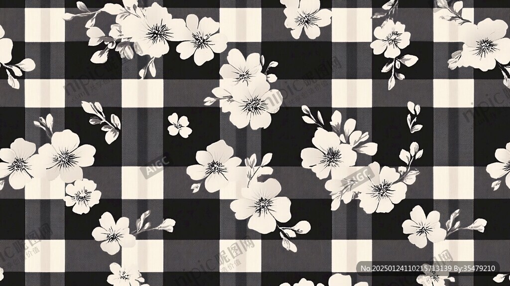 花卉家纺图案花纹花朵