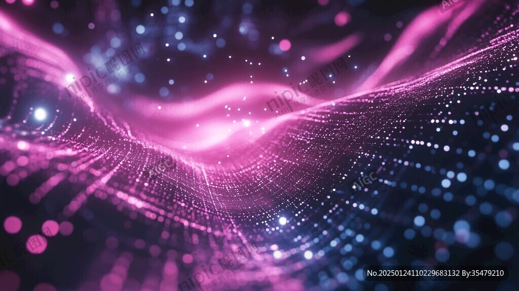 网点创意特效背景