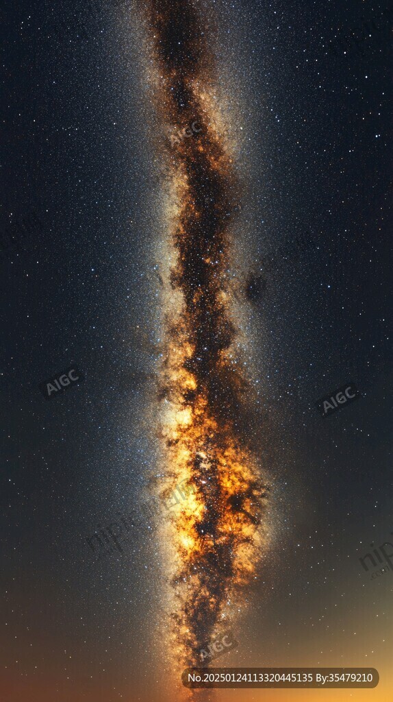 唯美银河宇宙流星