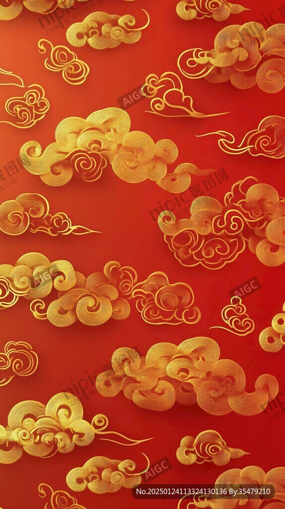 宋代云图高端云纹装饰