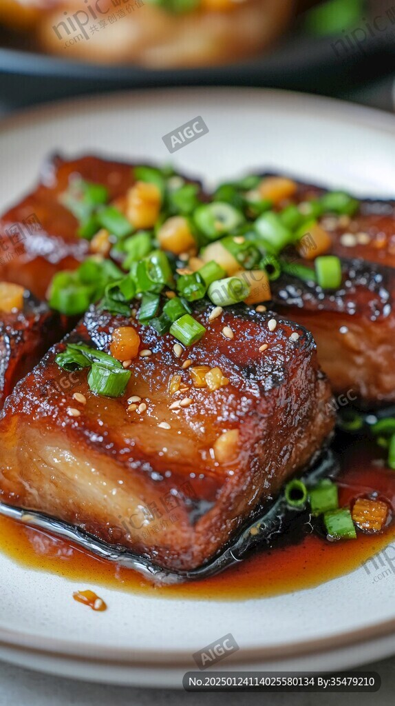红烧肉双扣