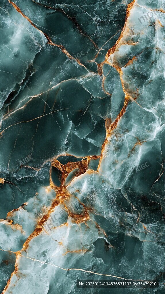 高清蓝色大理石纹理