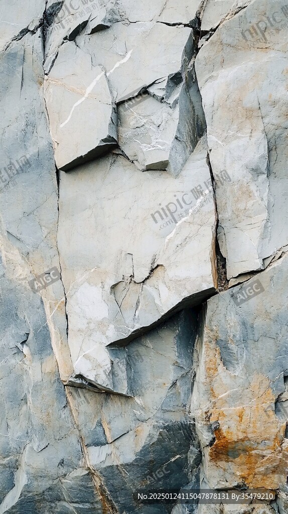 炫酷粗犷矿石裂痕