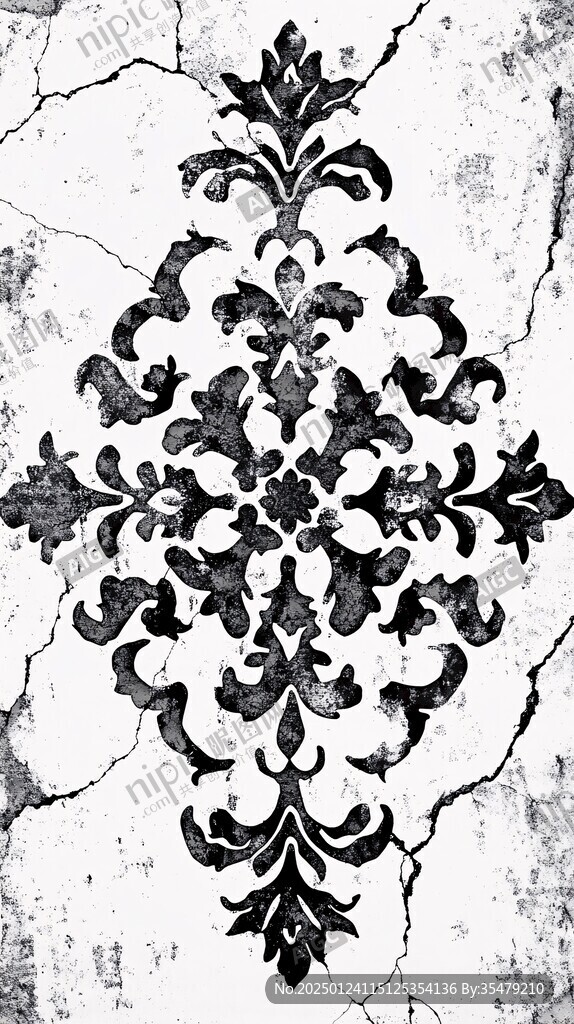 废旧颓废花纹