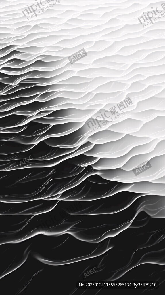 黑白立体背景