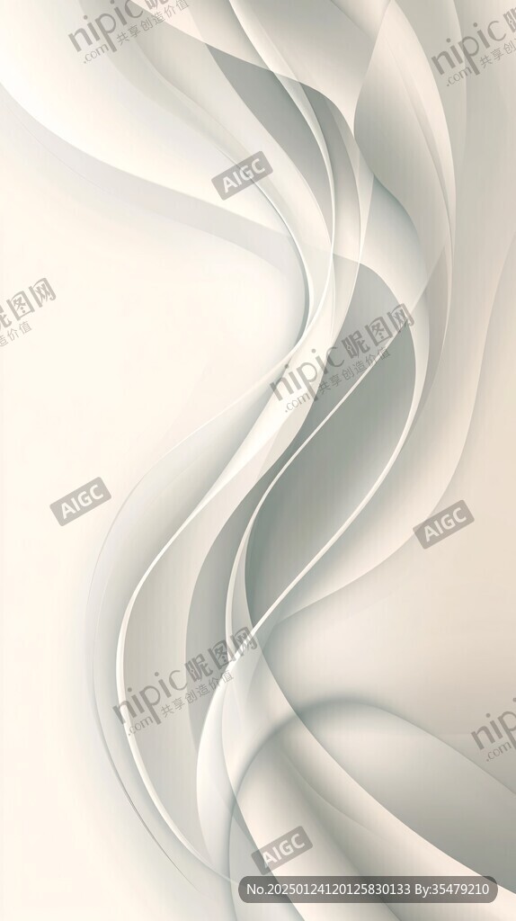 简洁大气拼色曲线纹理