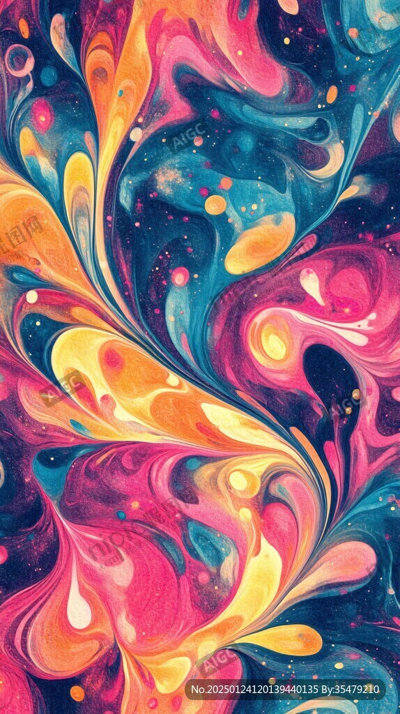 3d印花旋涡背景