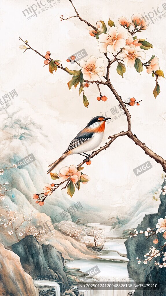 喜上眉梢背景