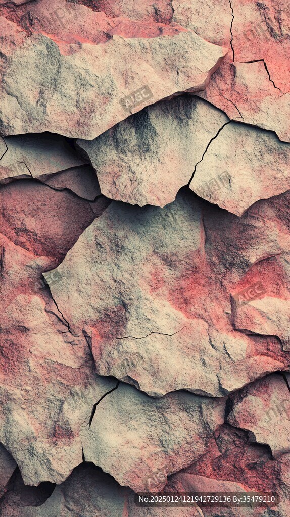 炫酷粗犷矿石裂痕