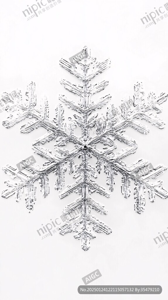 雪花效果图