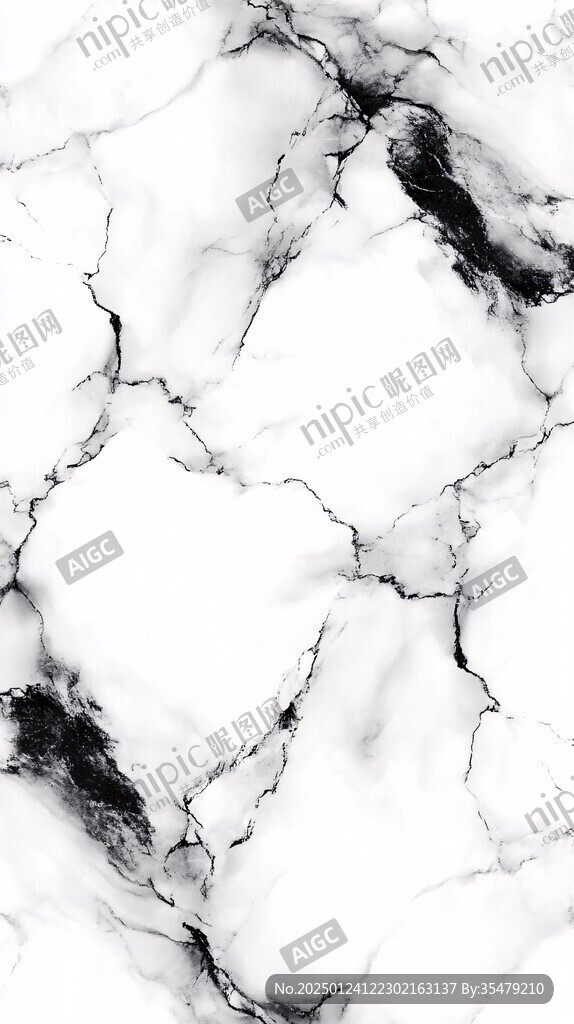 高清黑白大理石纹