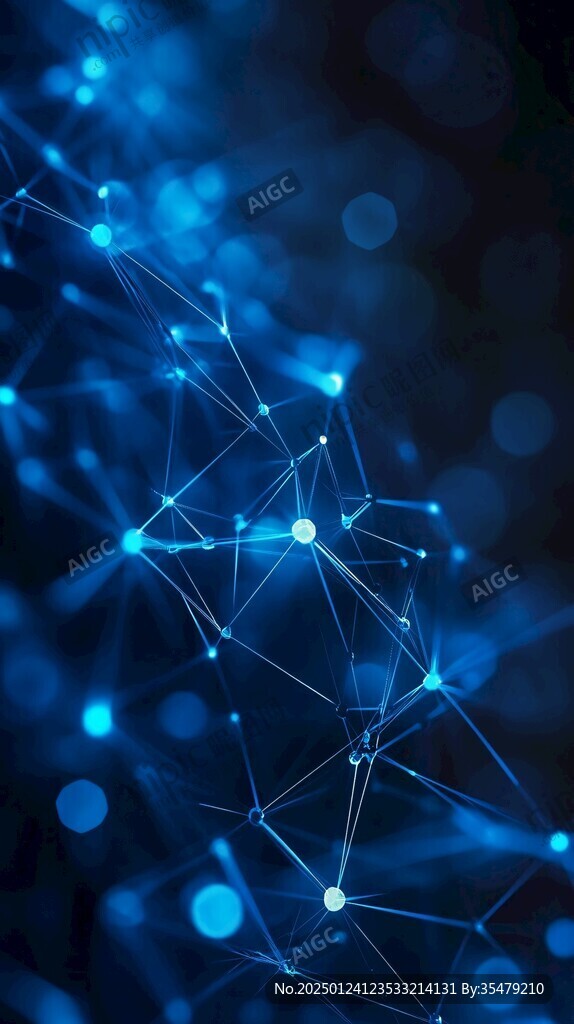 简约蓝色科技