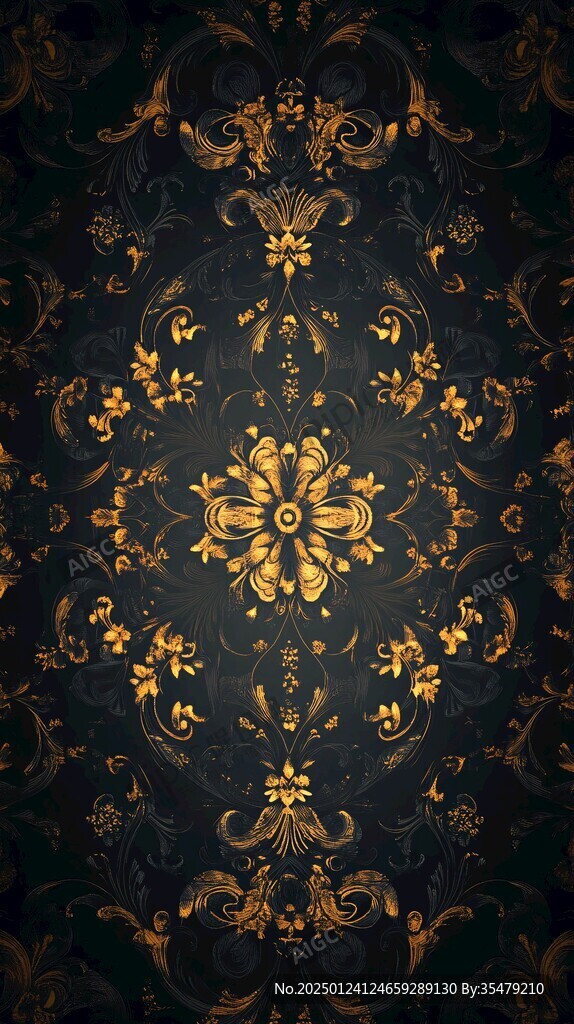 3d欧式花纹底纹