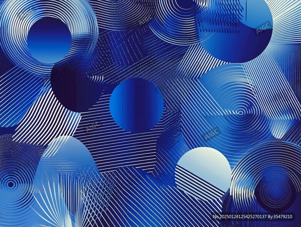 孟菲斯蓝色底