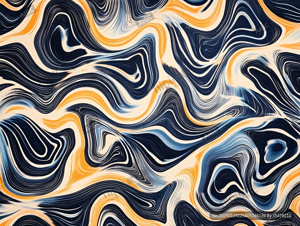 抽象波浪底纹