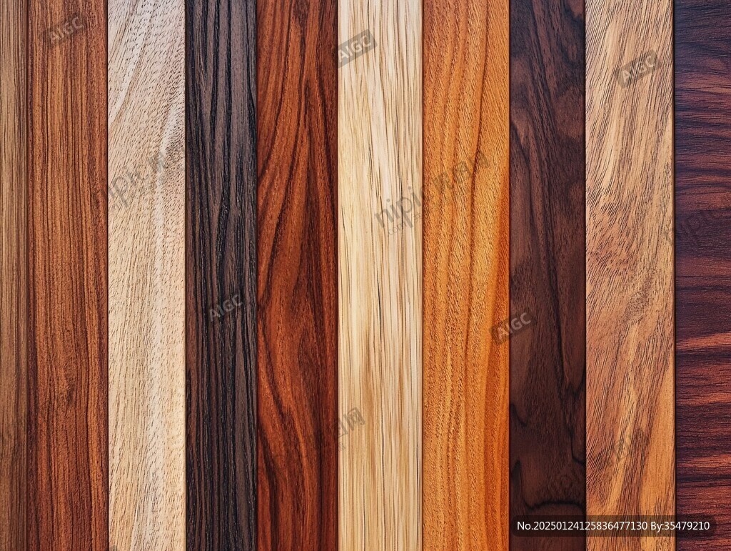 多种颜色木板木材