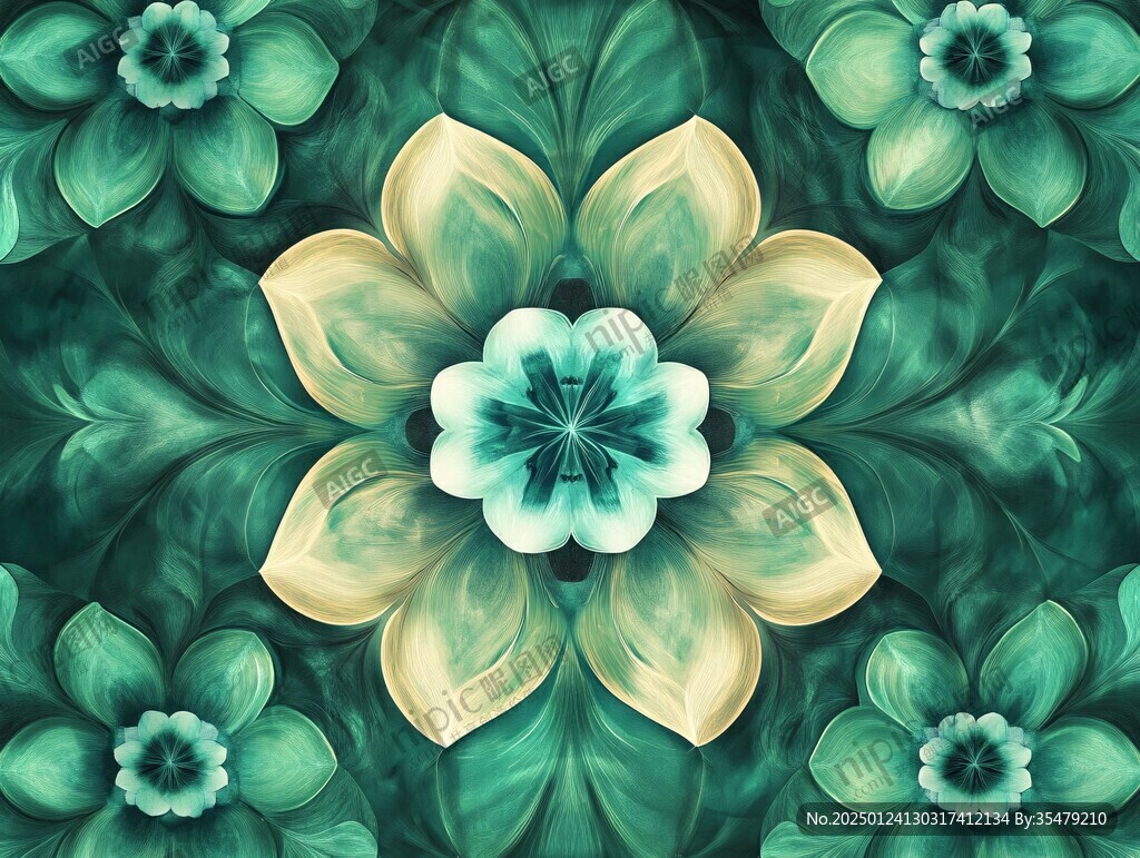 写实风格花纹