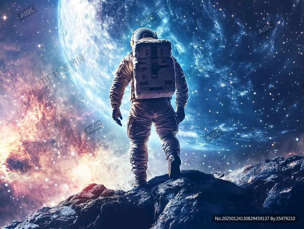 星球宇航员壁纸