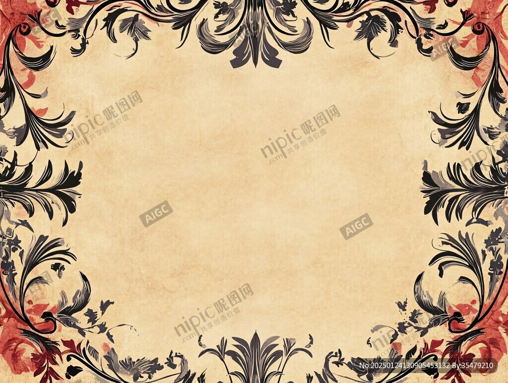 欧式经典古典背景