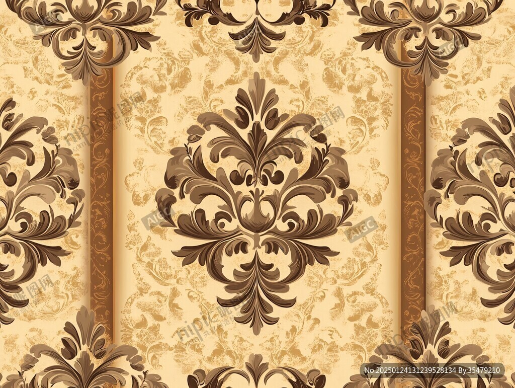 3d欧式花纹底纹