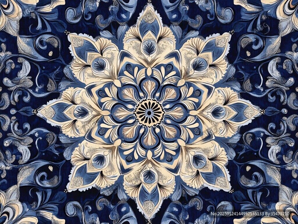 3d欧式花纹底纹