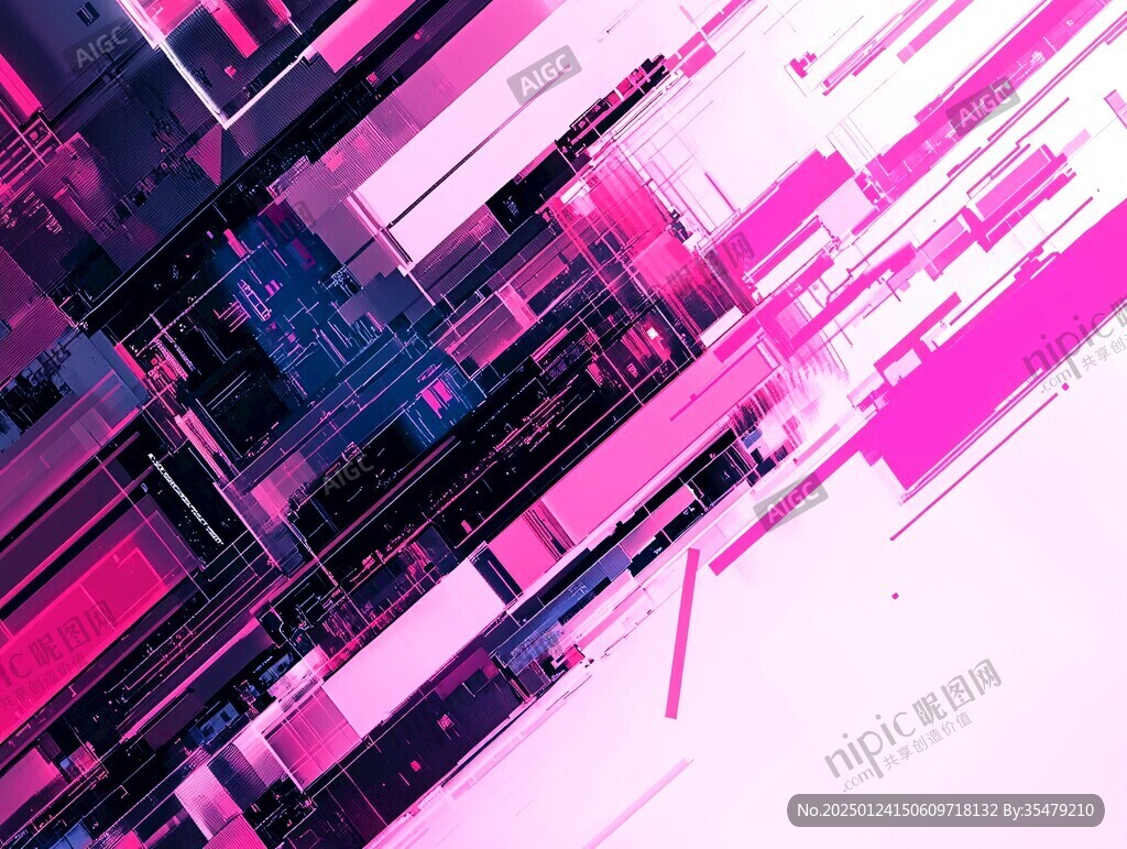 粉紫色科技