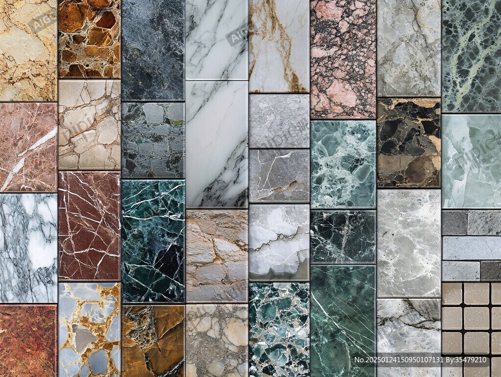 大理石拼贴
