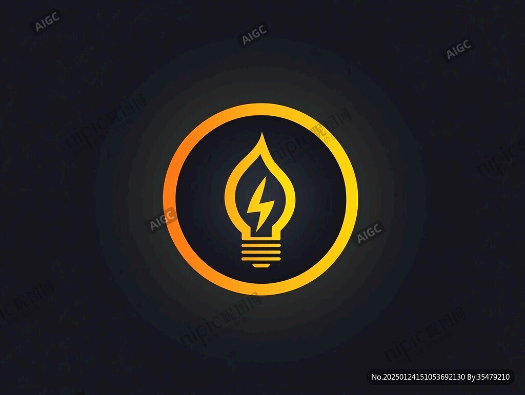 led蜡烛灯logo