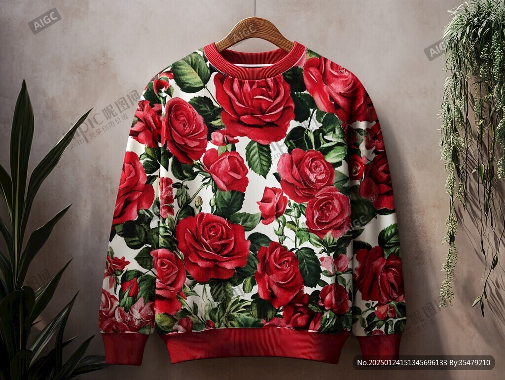 卫衣花型