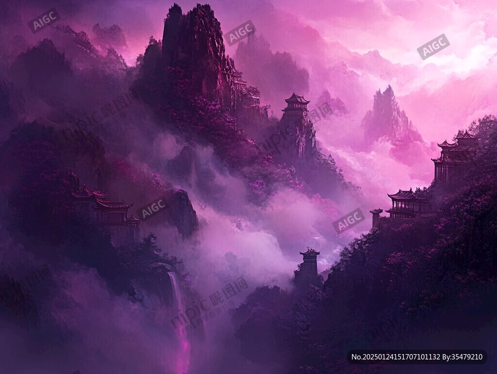 古风仙境天上宫阙