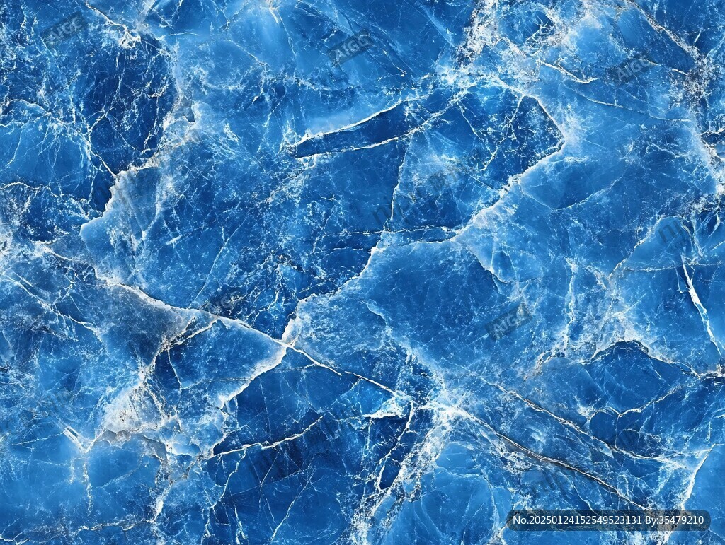 高清蓝色大理石纹理