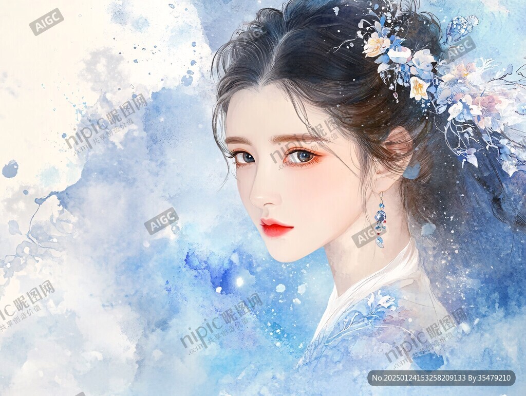 板绘人像