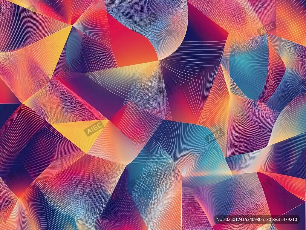立体感酷炫渐变背景