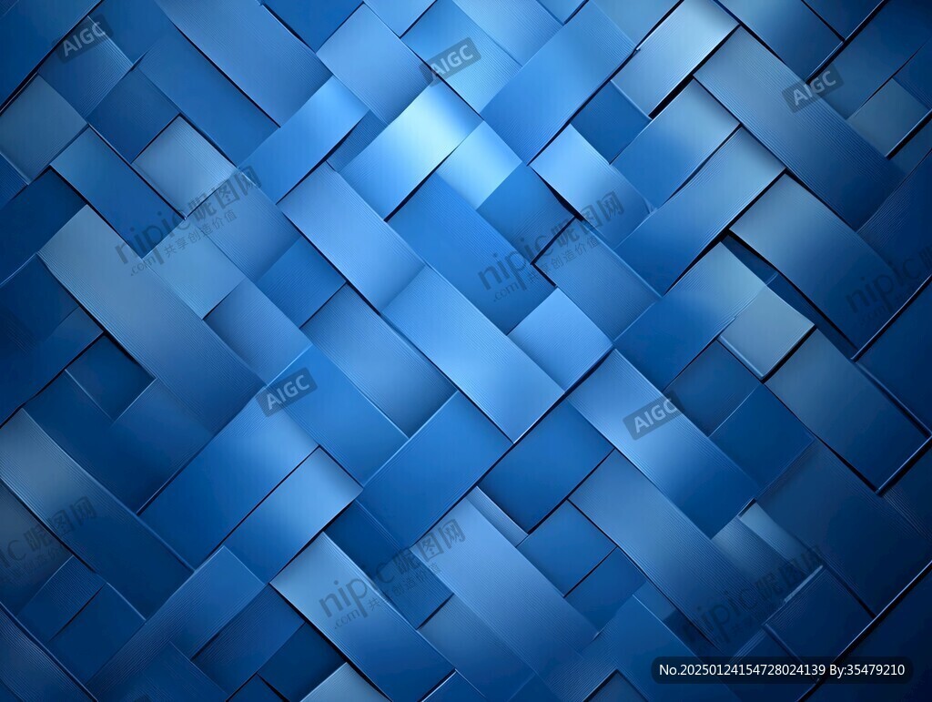 蓝色晶格化背景