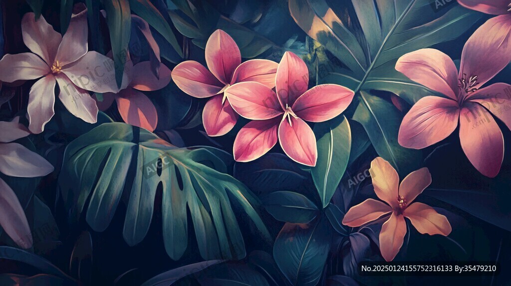 热带植物壁纸