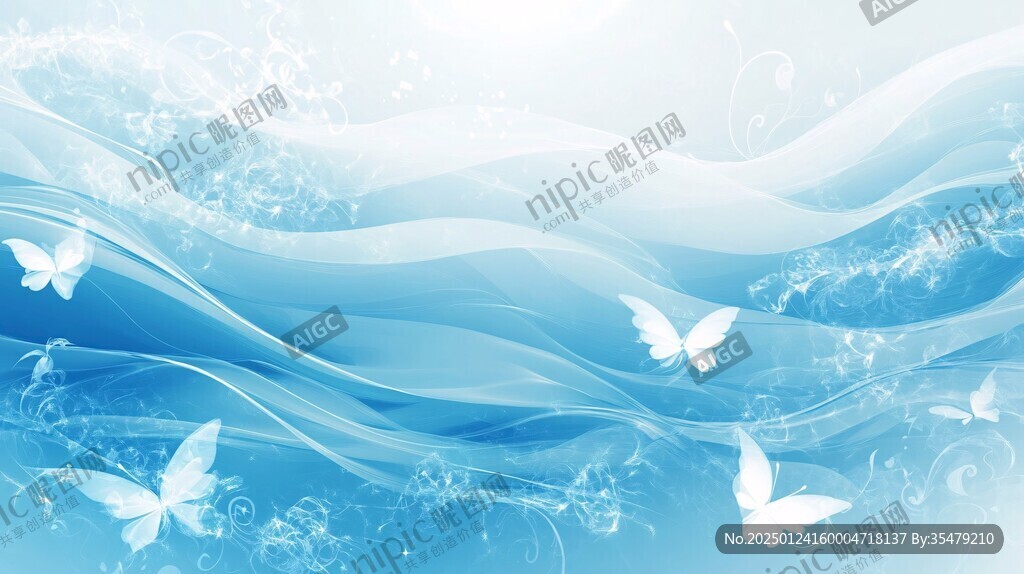 蝴蝶梦幻背景