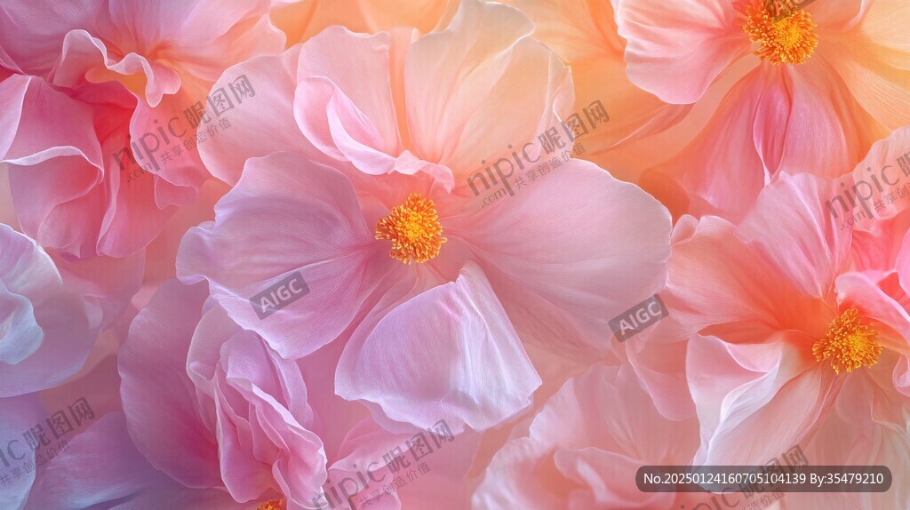 炫彩花朵壁纸