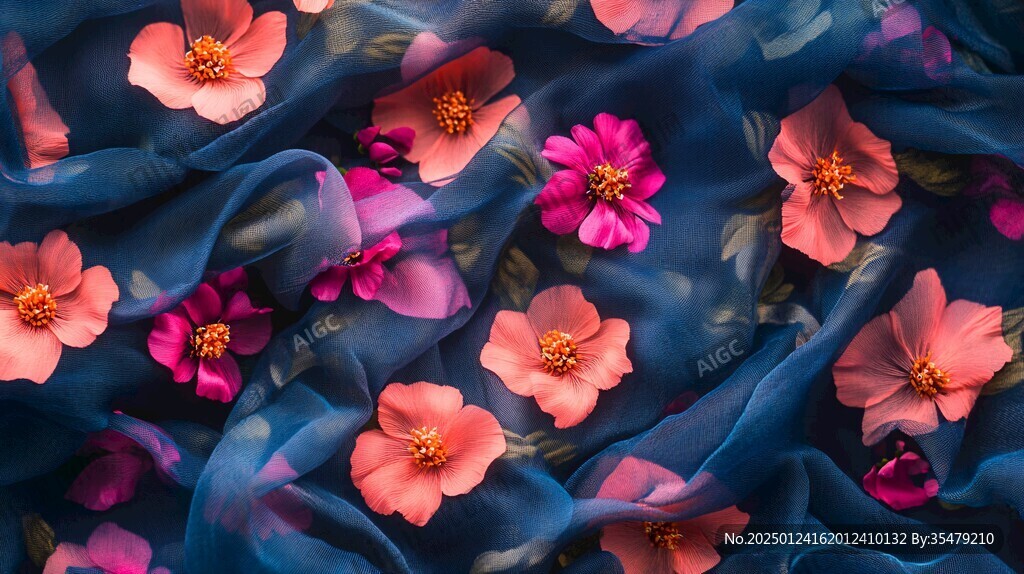 花朵软膜背景