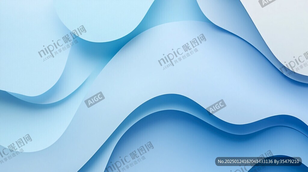 简洁大气拼色曲线纹理