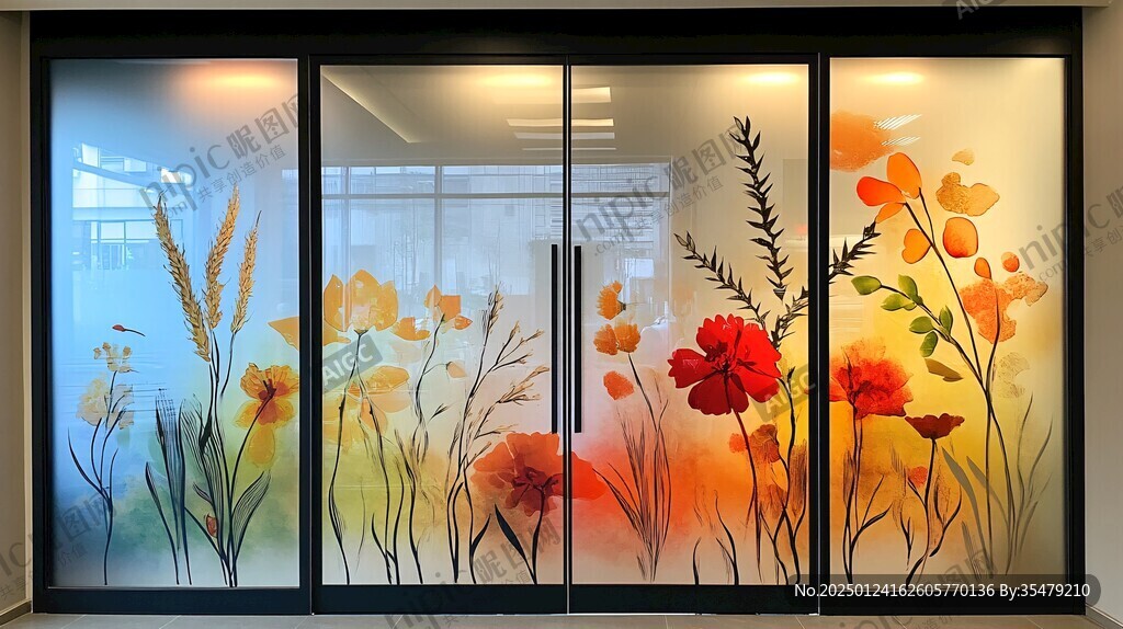 玻璃贴膜图案设计