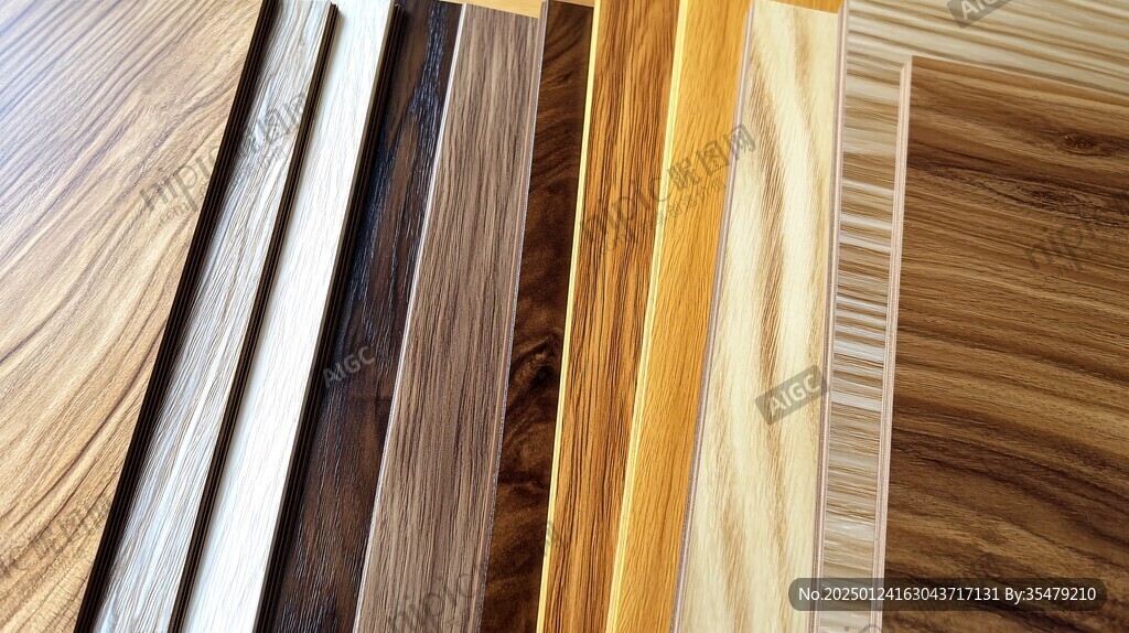 多种颜色木板木材