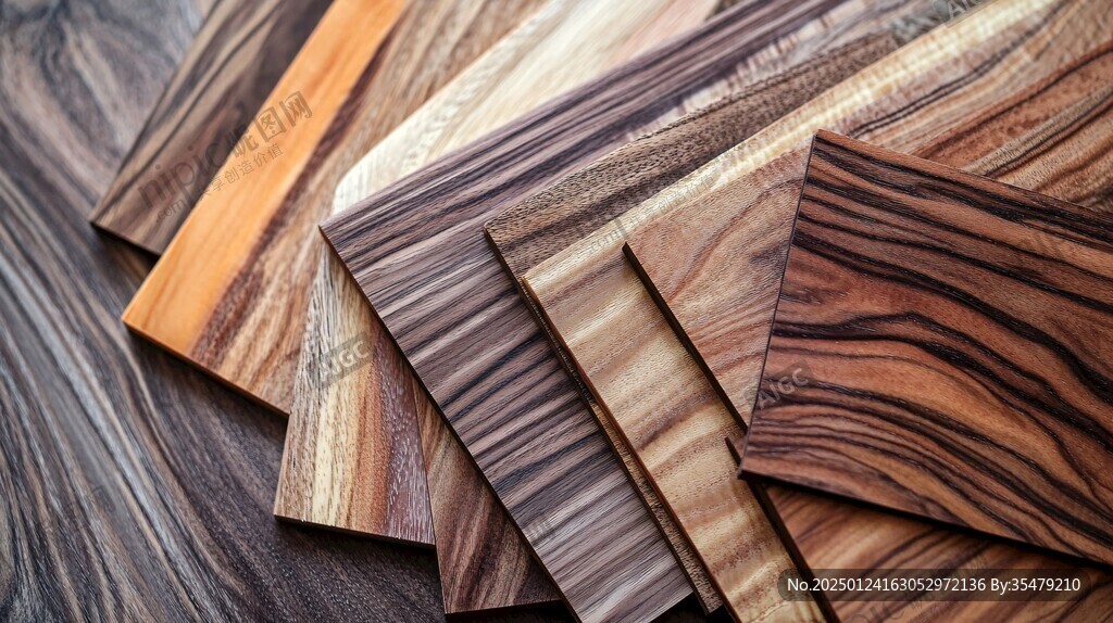 多种颜色木板木材