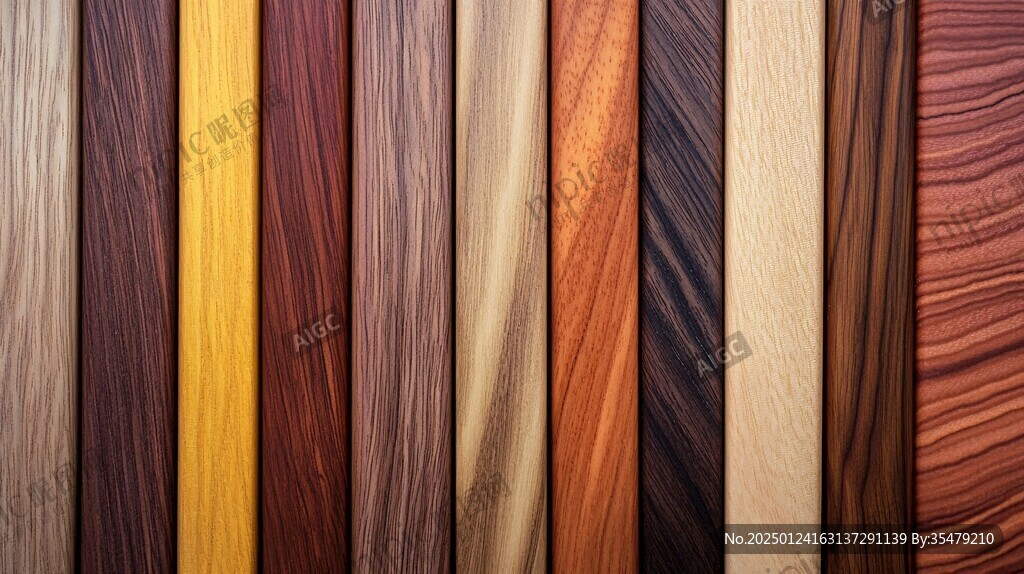 彩色木条纹路