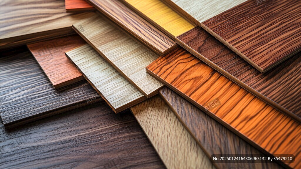 多种颜色木板木材