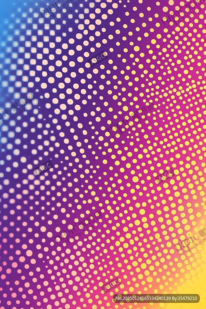 波普点渐变效果